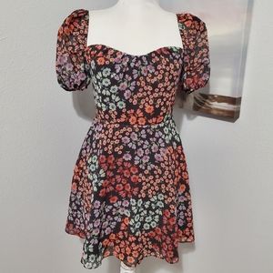 Lovers and Friends Sweetheart Floral Dress Small